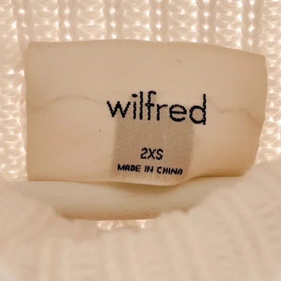 Wilfred Ribbed Funnel Knit | 2XS - Picture 3 of 3